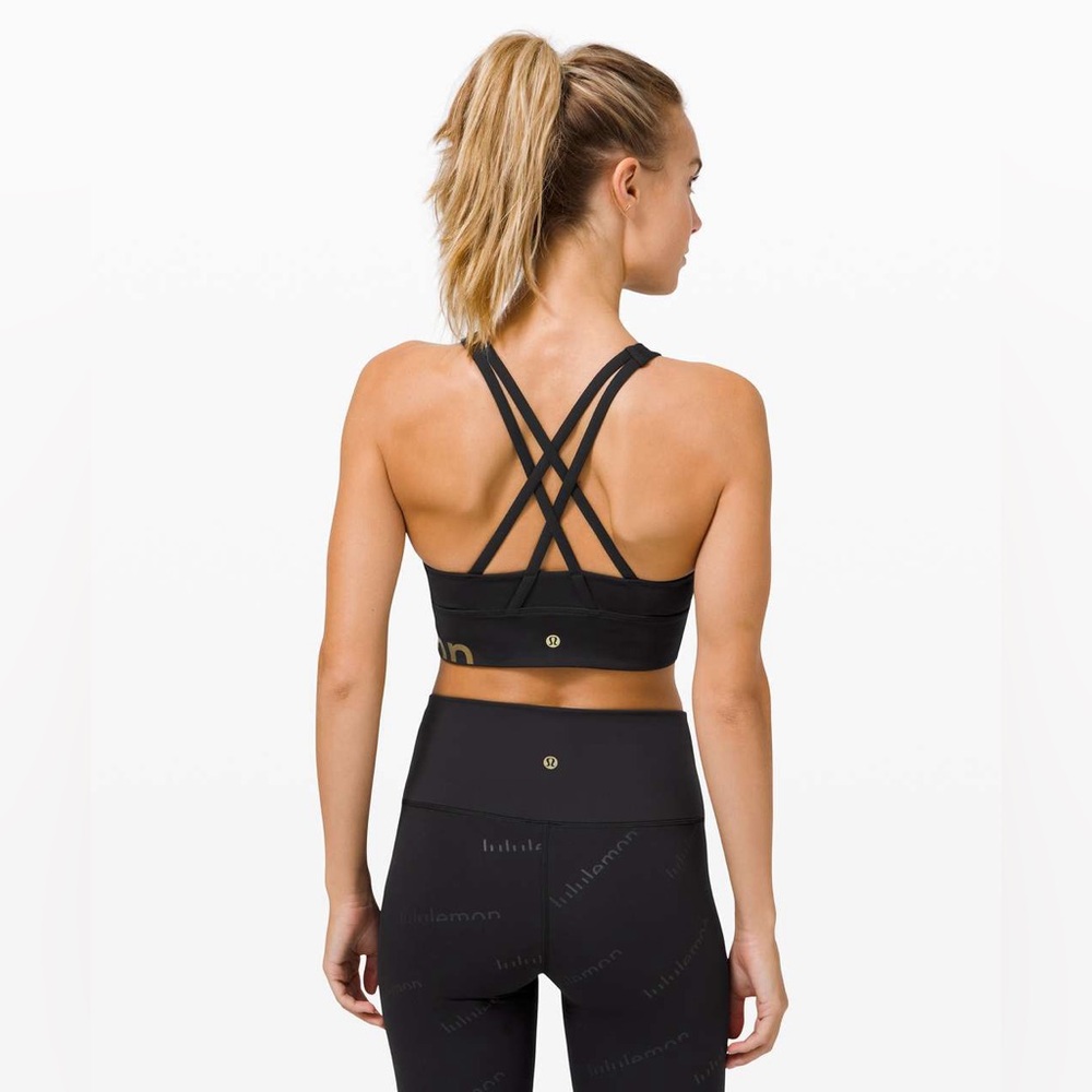 Lululemon Energy Bra High Neck Long Line Zip Special Edition sz 4 - Picture 4 of 11